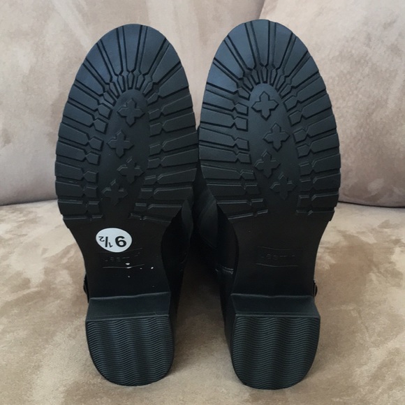 Jasmin Black Knee Length Boots - Picture 3 of 8